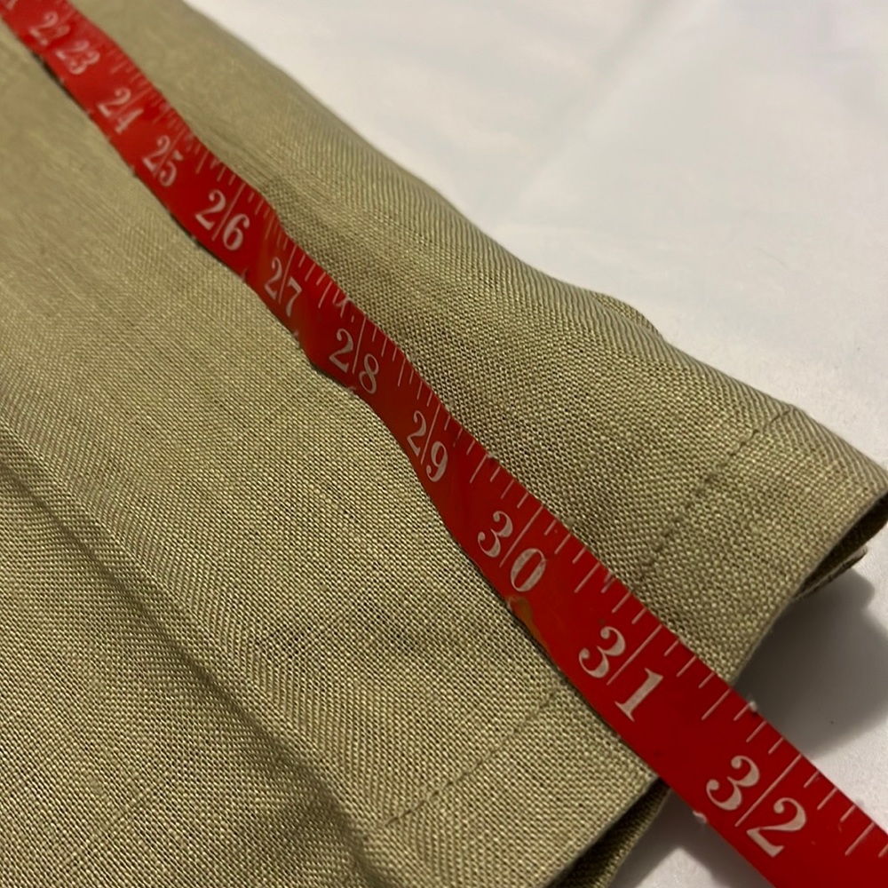 ✨H.P.✨ NWTS F.P. TAILORED LINEN PANTS (10) - Picture 15 of 15